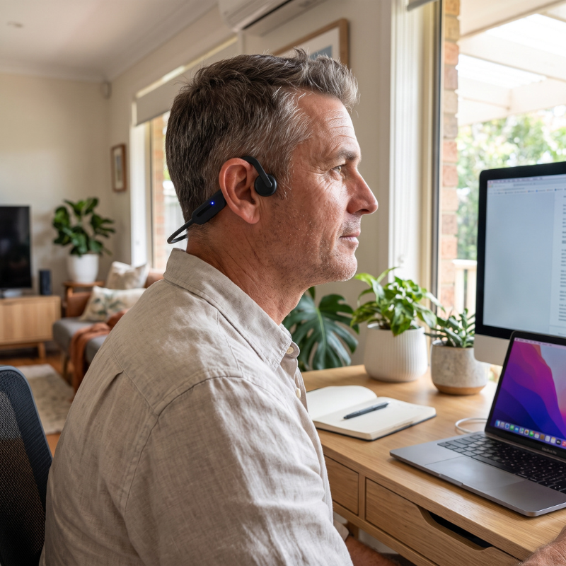 SteadyBeat™ OpenSound Wireless Headphones